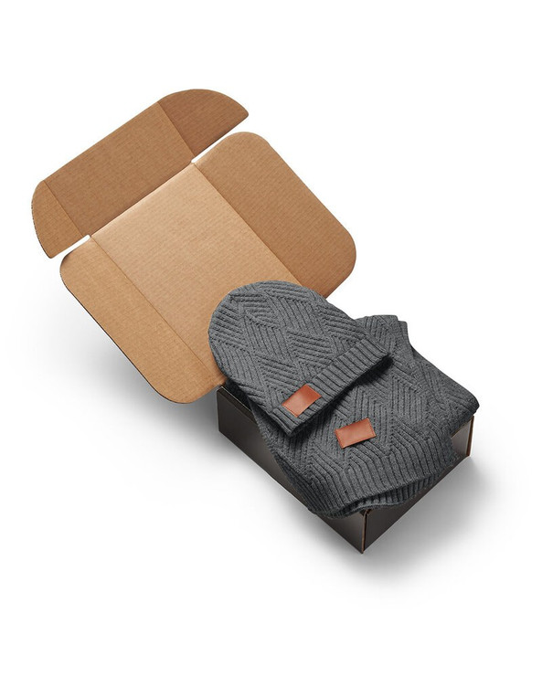 Leeman LG911 - Trellis Knit Bundle And Go Gift Set