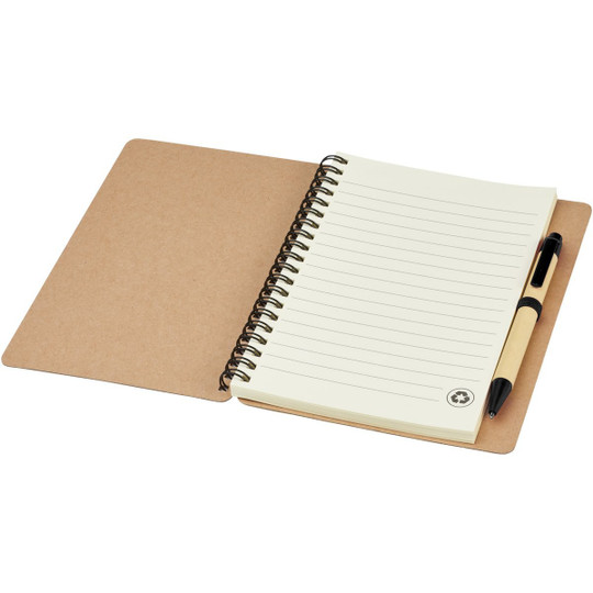 PF Concept 106268 - Priestly notesbog af genbrugsmaterialer med kuglepen