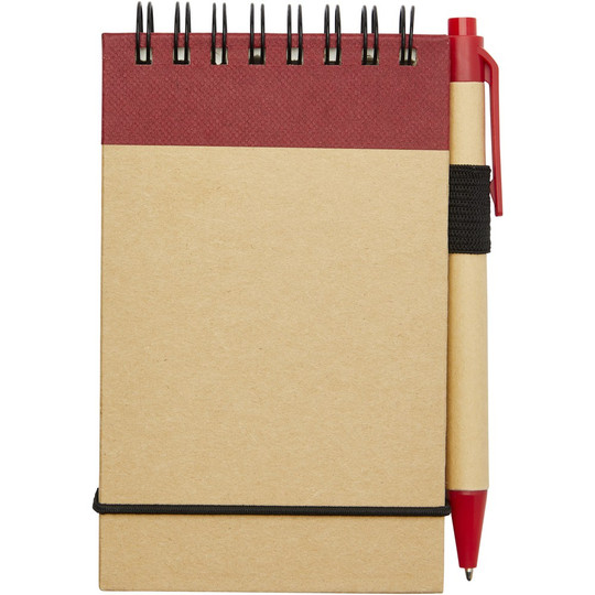 PF Concept 106269 - Bloc-notes recyclé format A7 avec stylo Zuse