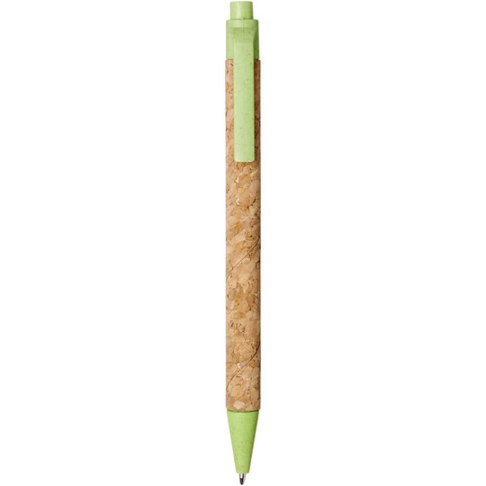 PF Concept 107385 - Stylo bille Midar en liège et paille de blé