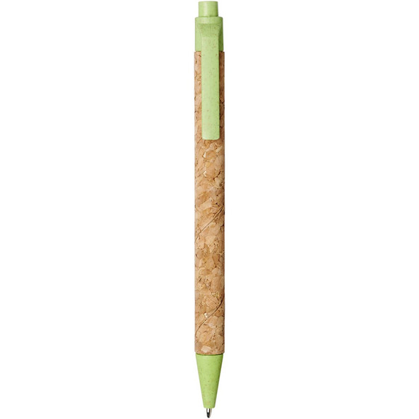 PF Concept 107385 - Stylo bille Midar en liège et paille de blé
