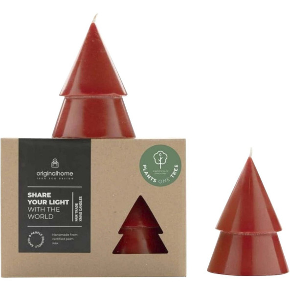 Originalhome 126324 - Xmas tree candle set of 2 - M