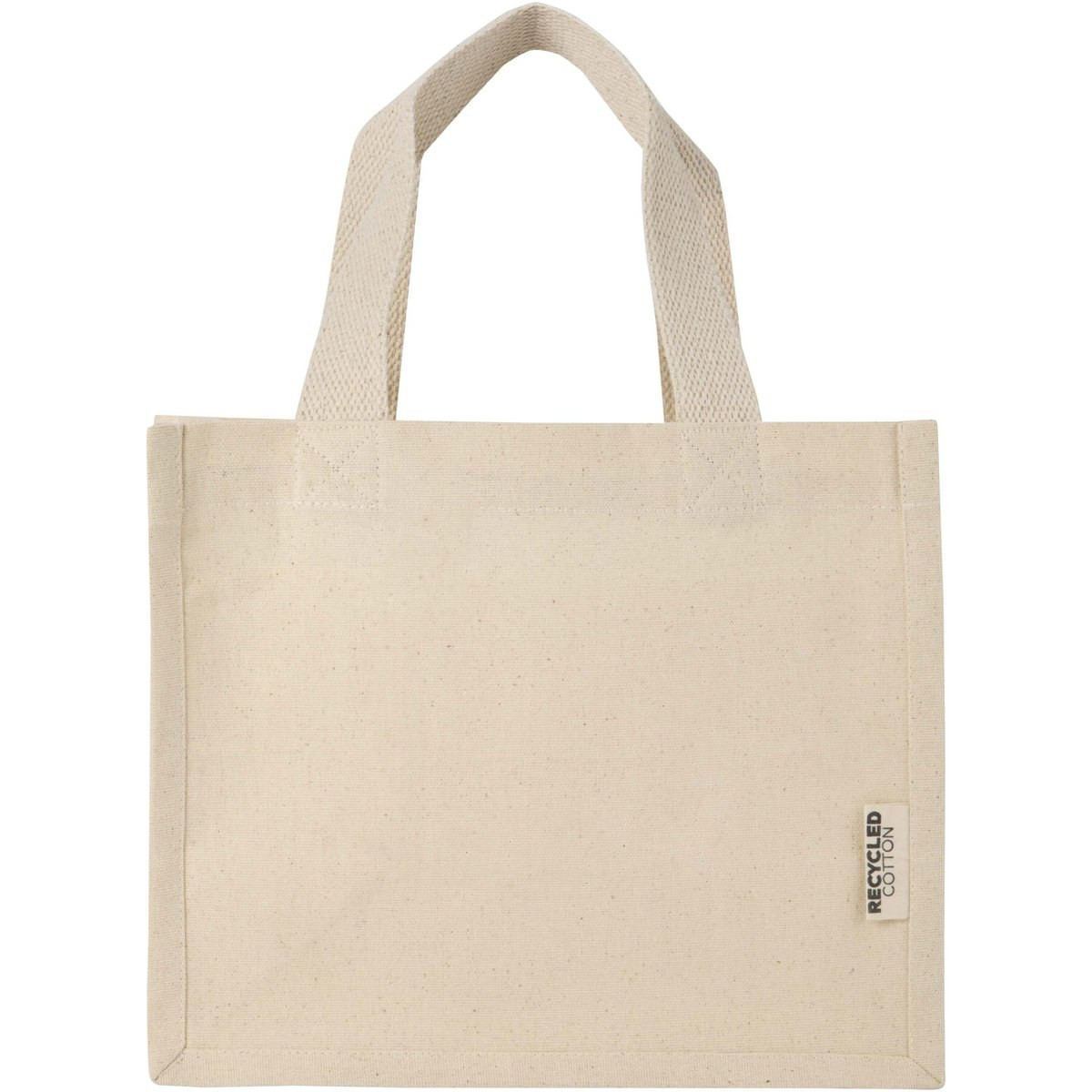 Odessa mini mulepose 9l i 220 g/m² GRS genvundet bomuld og med bund - EgotierPro 120787
