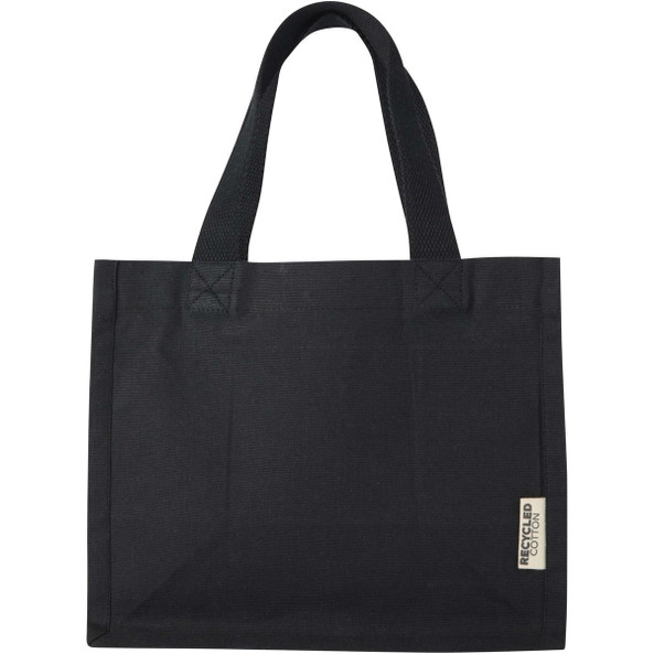 Odessa 220 g/m² GRS recycled cotton mini gusset tote bag 9L - EgotierPro 120787
