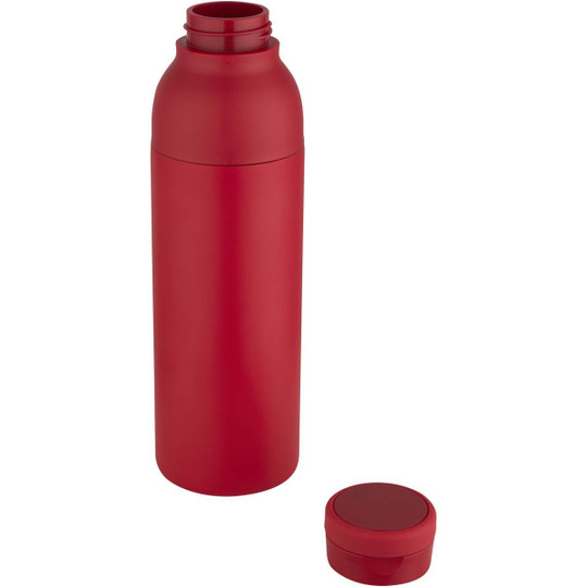 Illuminate RCS-kierrätetystä ruostumattomasta teräksestä valmistettu kaksiseinäinen eristetty vesipullo, 650 ml - EgotierPro 100838