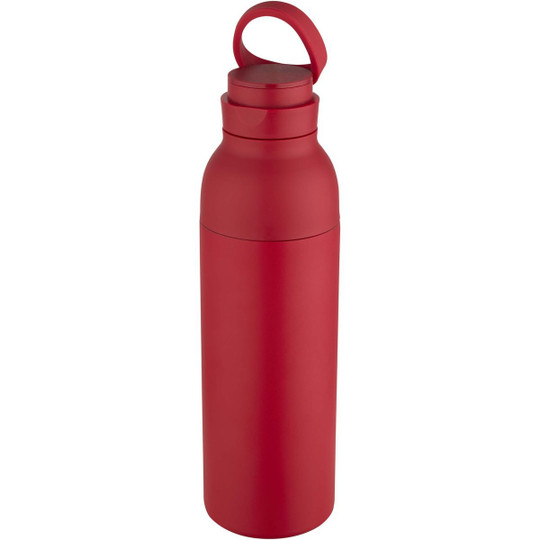 Illuminate RCS-kierrätetystä ruostumattomasta teräksestä valmistettu kaksiseinäinen eristetty vesipullo, 650 ml - EgotierPro 100838