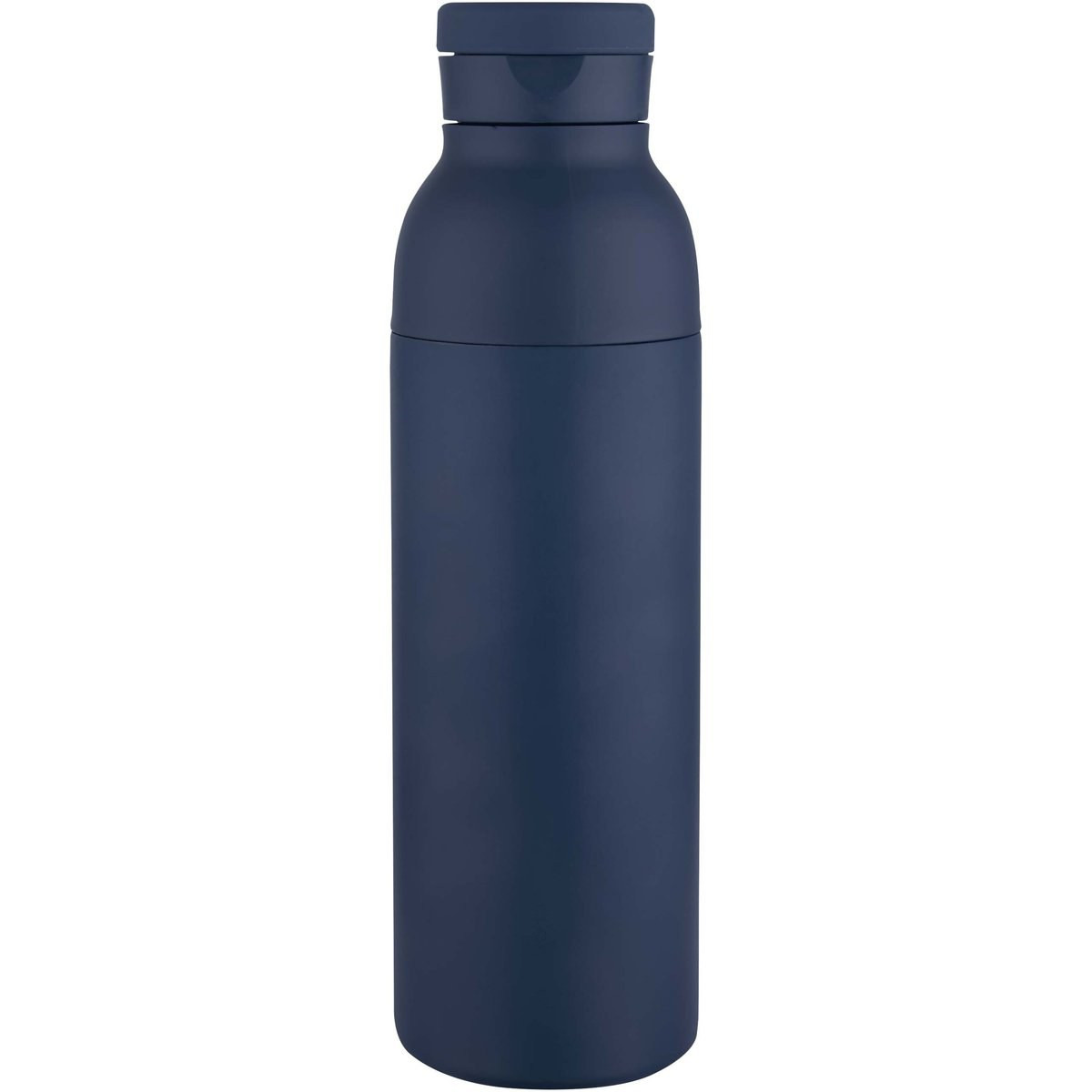 Illuminate 650 ml RCS recycled stainlesss steel double wall insulated water bottle - EgotierPro 100838
