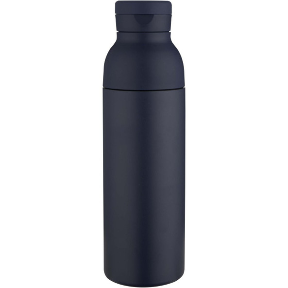Illuminate 650 ml RCS recycled double wall stainless steel water bottle with 3-piece lid set - EgotierPro 100890
