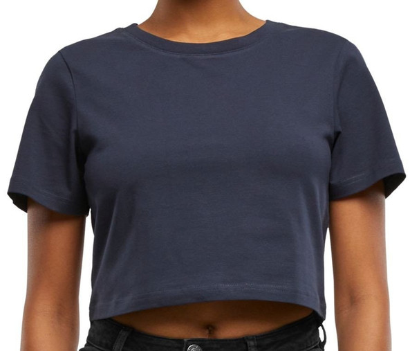 NEW MORNING STUDIOS NM006 - Ladies Cropped Tee