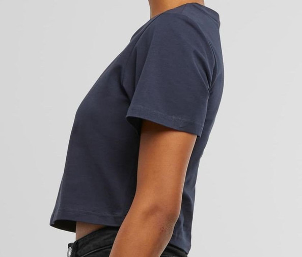 NEW MORNING STUDIOS NM006 - Ladies Cropped Tee