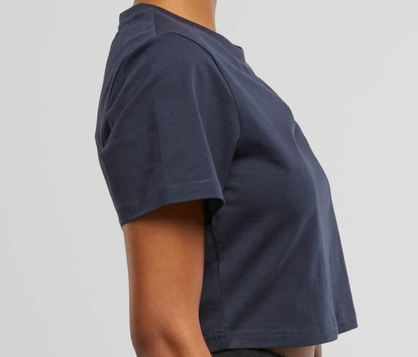 NEW MORNING STUDIOS NM006 - Ladies Cropped Tee