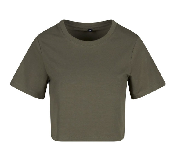 NEW MORNING STUDIOS NM006 - Ladies Cropped Tee