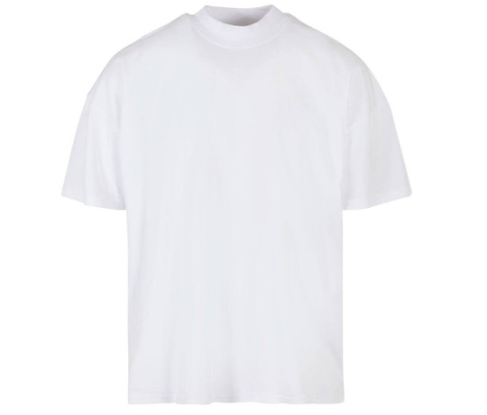 BUILD YOUR BRAND BY230 - OVERSIZED MOCK NECK TEE