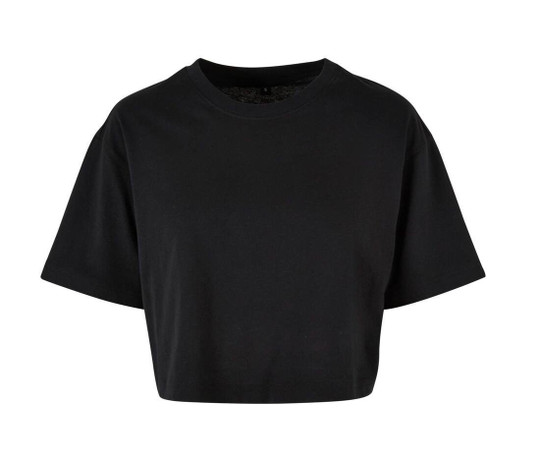 BUILD YOUR BRAND BY264 - DAMES KORT OVERSIZED T-SHIRT