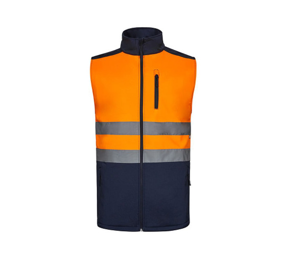VELILLA V35906 - TWO-TONE SOFTSHELL VEST
