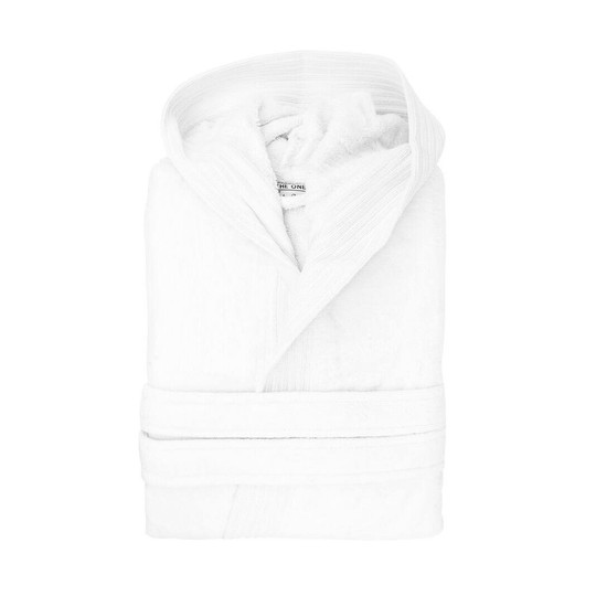 THE ONE TOWELLING OTVHBA - Bademantel mit Kapuze aus Velours