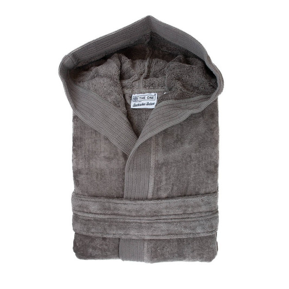 THE ONE TOWELLING OTVHBA - VELOUR BATHROBE HOODED