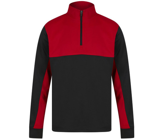 Finden & Hales LV874 - ADULTS' 1/4 ZIP TRACKSUIT TOP