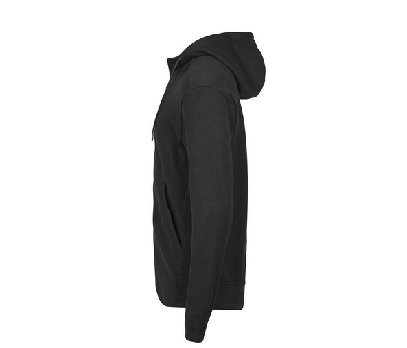 TEE JAYS TJ5508 - RIBBED INTERLOCK HOODED FULL ZIP