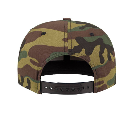 FLEXFIT 6089CF - Kappe im Camouflage-Rapper-Stil
