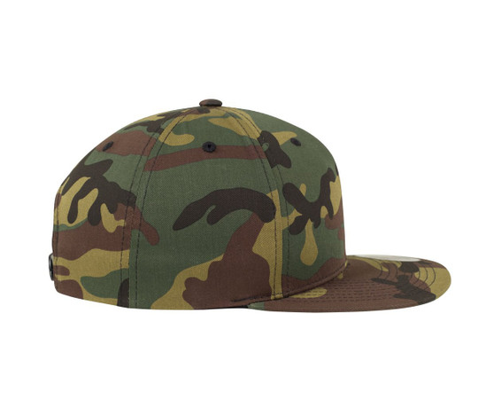 FLEXFIT 6089CF - Kappe im Camouflage-Rapper-Stil