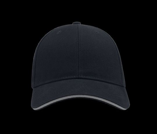 ATLANTIS HEADWEAR AT257 - Casquette 6 pans contrastée