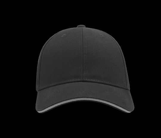 ATLANTIS HEADWEAR AT257 - Casquette 6 pans contrastée