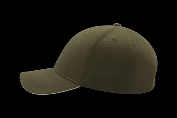 ATLANTIS HEADWEAR AT257 - 6-panel kontrasterende cap