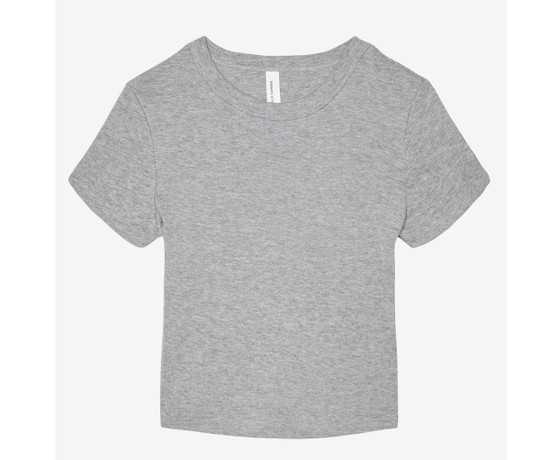Bella+Canvas BE1010 - WOMEN'S MICRO RIB BABY TEE