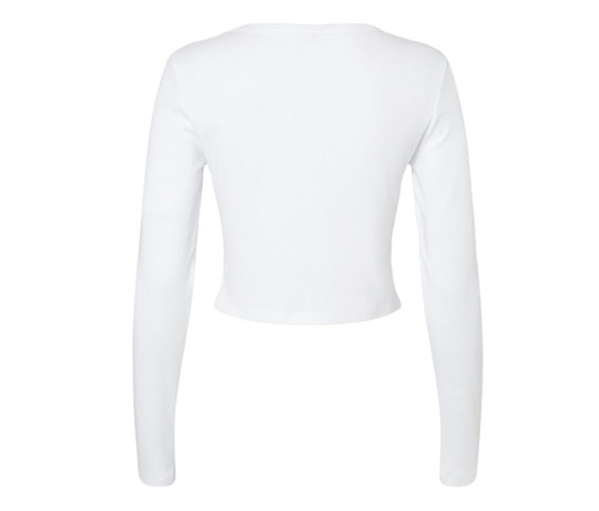 Bella+Canvas BE1501 - NAISTEN MIKRORIIPPUKAUKINEN PITKÄHIHAINEN BABY TEE