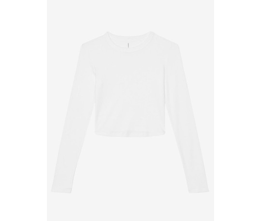 Bella+Canvas BE1501 - NAISTEN MIKRORIIPPUKAUKINEN PITKÄHIHAINEN BABY TEE