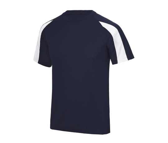 JUST COOL JC003J - Tee-shirt de sport contrasté