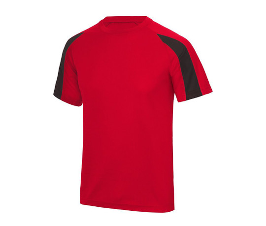 JUST COOL JC003J - Tee-shirt de sport contrasté