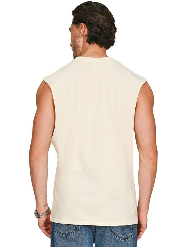 Casual Classics CRBV60 - Casual Ringspun Core 150 Droparm Raw Edge Tank