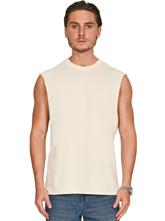 Casual Classics CRBV60 - Casual Ringspun Core 150 Droparm Raw Edge Tank