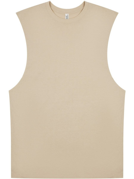 Casual Classics CRBV60 - Casual Ringspun Core 150 Droparm Raw Edge Tank