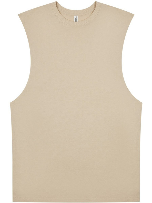 Casual Classics CRBV60 - Casual Ringspun Core 150 Droparm Raw Edge Tank