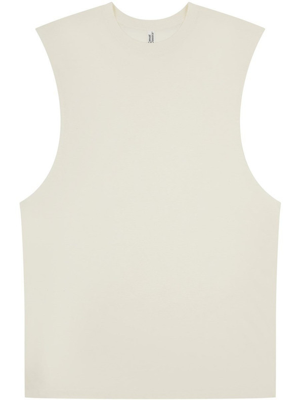 Casual Classics CRBV65 - Casual Ringspun Core 150 Droparm Raw Edge Tall Tank