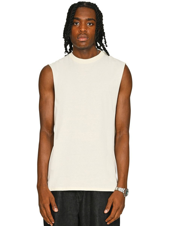 Casual Classics CRBV65 - Casual Ringspun Core 150 Droparm Raw Edge Tall Tank