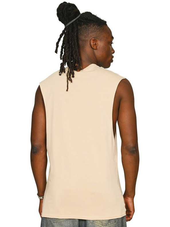 Casual Classics CRBV65 - Casual Ringspun Core 150 Droparm Raw Edge Tall Tank