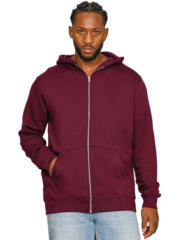 Casual Classics CRBHS40 - Casual Ringspun Blended 280 Core Zip Hood