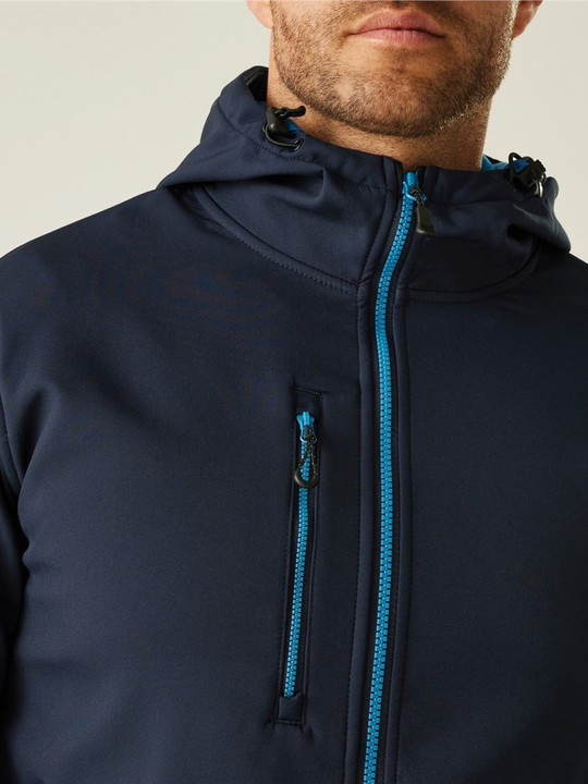 Regatta Professional RTRA705 - Regatta Navigate 2 Layer Hooded Softshell Jacket