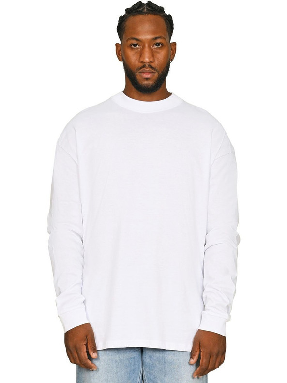 Casual Classics CRBT455 - Casual Ringspun Combed 180 Oversize Extended Neck Long Sleeve Tall T