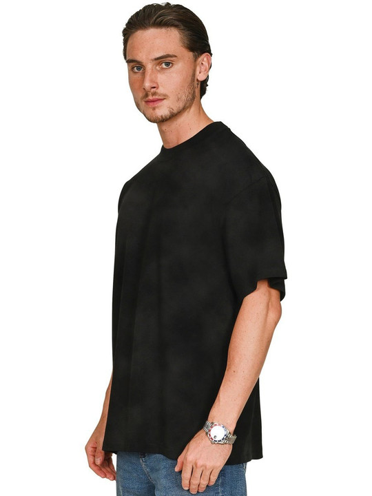 Casual Classics CRBTAC500 - Casual Ringspun Combed 220 Acid Wash Oversize Extended Neck T