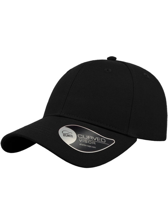 Atlantis ACHITS - Atlantis Hit S Twill Curved Visor 6 Panel Sustainable Structured Cap