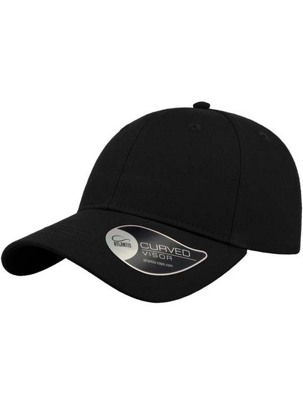 Atlantis ACHITS - Atlantis Hit S Twill Curved Visor 6 Panel Sustainable Structured Cap