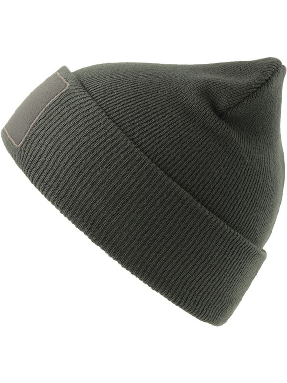 Atlantis ACWIPA - Atlantis Wind S Patch Recycled Beanie Double Skin Cuffed