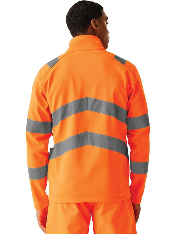 Regatta Professional RTRA712 - Regatta Pro Contract Hi Vis Ablaze 2 Layer Softshell