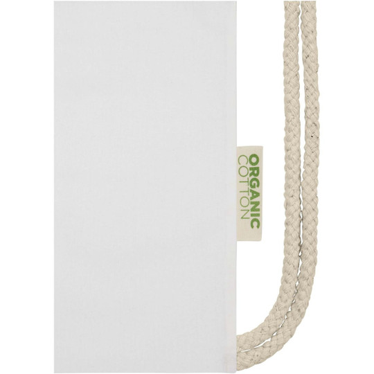 Sac refermable à cordon Odisha de 5 L bio certifié OCS 140 g/m²   - EgotierPro 120781