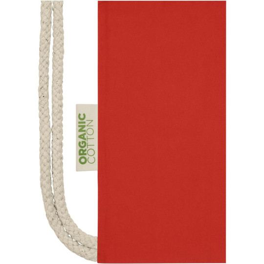 Odisha 140 g/m² OCS organic drawstring bag 5L  - EgotierPro 120781